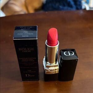 Dior Rouge Couture Lipstick - Vibrant Rose Satin